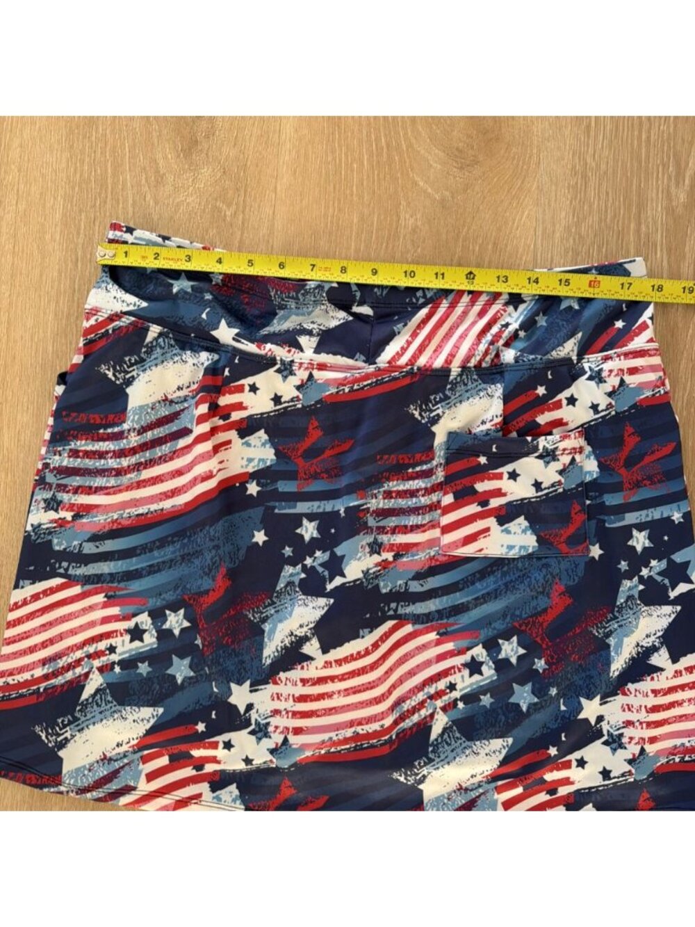 B Skinz Women's American Print Skort Tennis Pickleball Size XL (2) - Picture 6 of 7